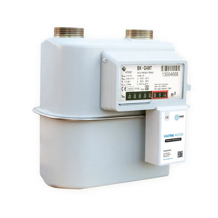 Module connected to Elster gas meter